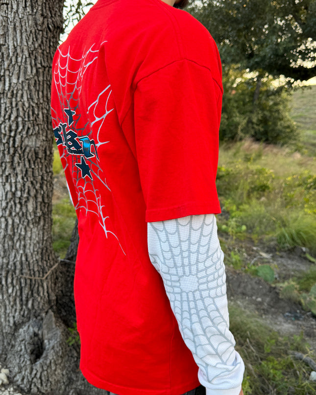 Men's 2Fer Tee | SPIDER - Red