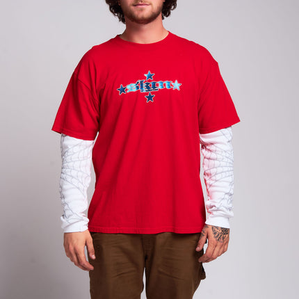 Men's 2Fer Tee | SPIDER - Red