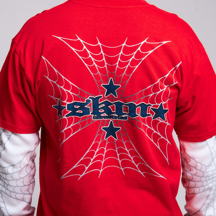 Men's 2Fer Tee | SPIDER - Red