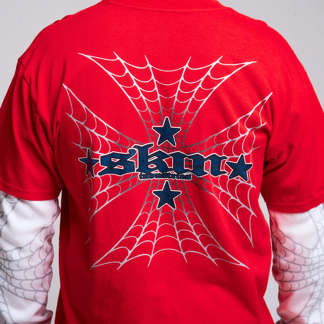 Men's 2Fer Tee | SPIDER - Red