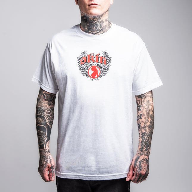 Men’s S/S Tee Classic | STEALTH - White