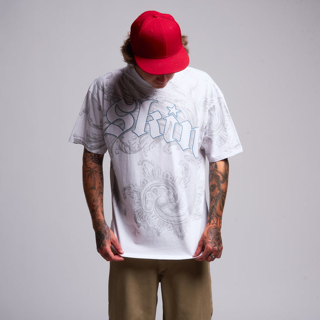 Men’s S/S Tee Premium | TKO - White