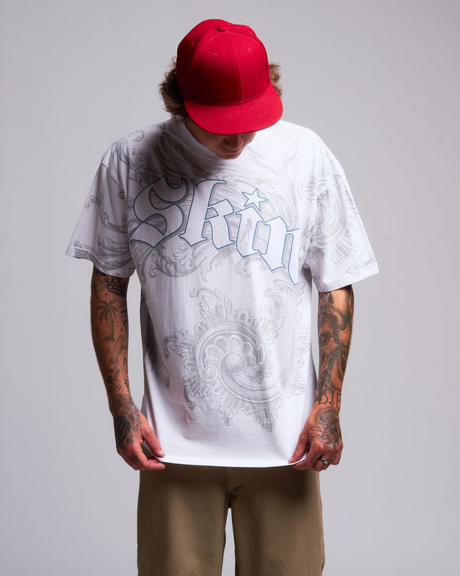 Men’s S/S Tee Premium | TKO - White