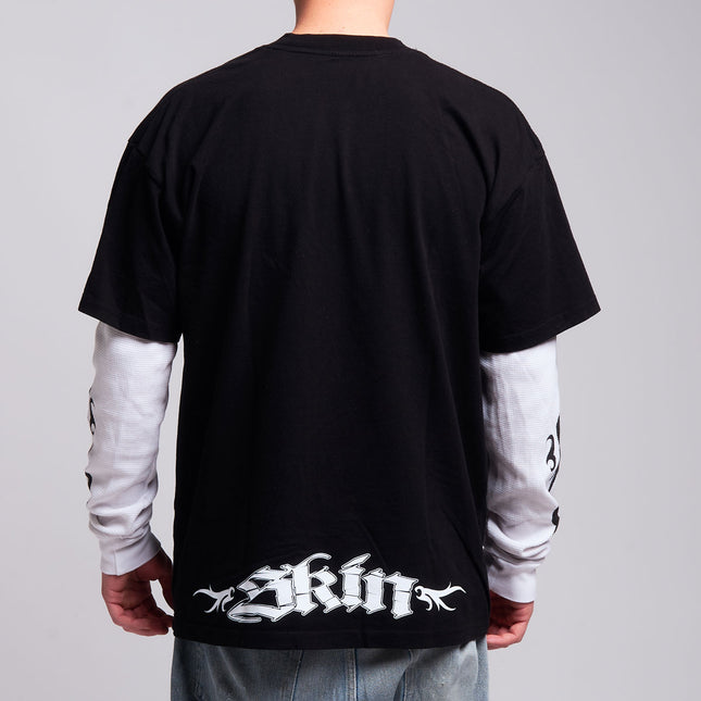 Men's 2Fer Tee | TRIBAL - Black