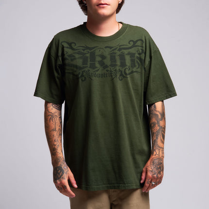 Men’s S/S Tee Premium | TRIBAL - Army