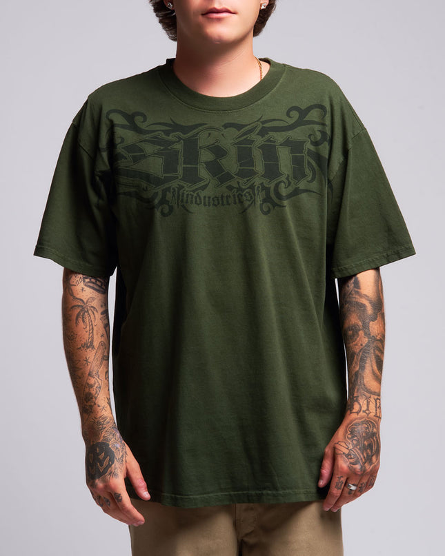 Men’s S/S Tee Premium | TRIBAL - Army