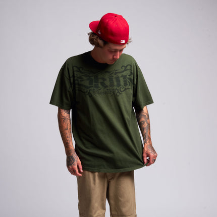 Men’s S/S Tee Premium | TRIBAL - Army
