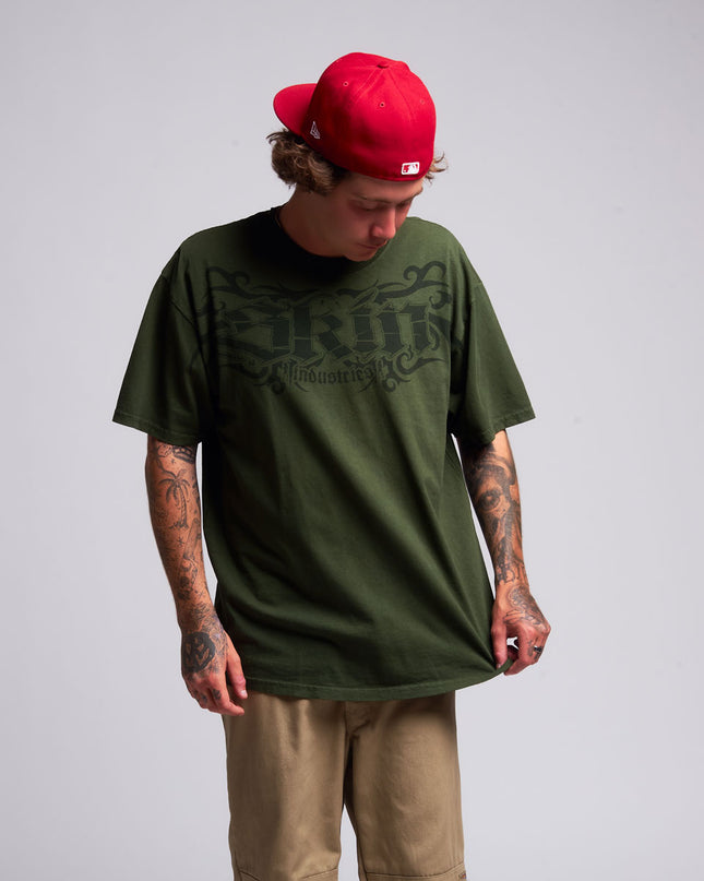 Men’s S/S Tee Premium | TRIBAL - Army