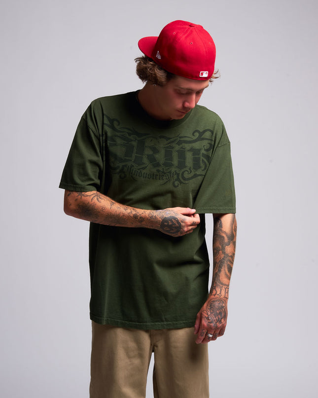 Men’s S/S Tee Premium | TRIBAL - Army