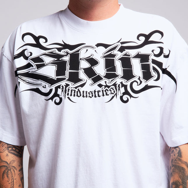 Men’s S/S Tee Premium | TRIBAL - White
