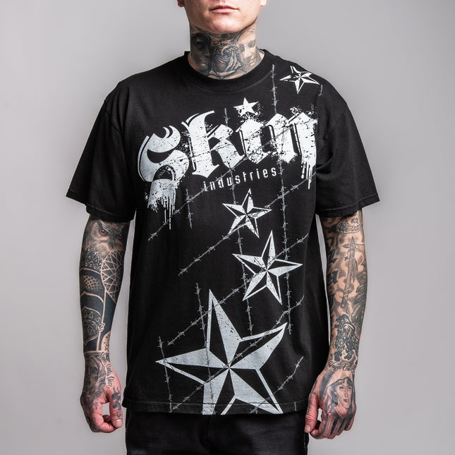 Men’s S/S Tee Premium | LOCKED DOWN – Black