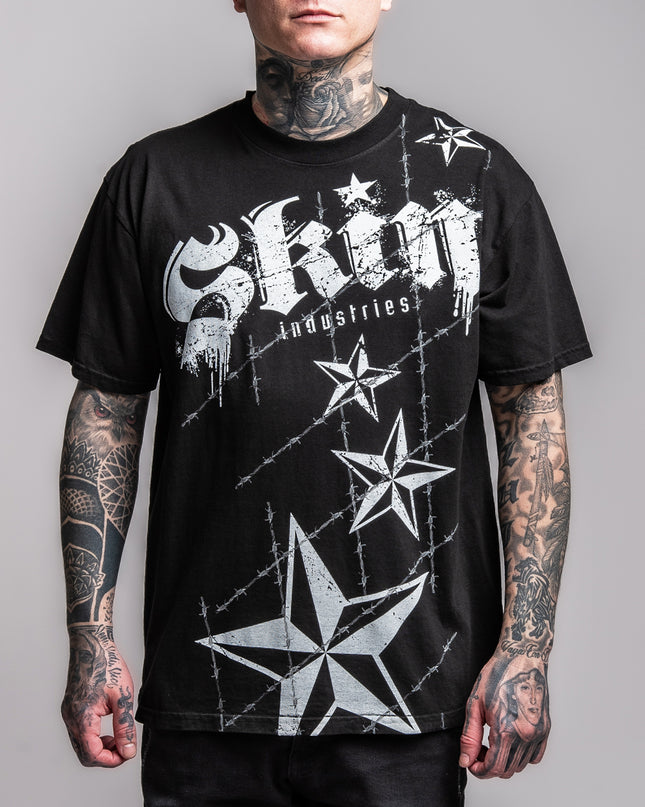 Men’s S/S Tee Premium | LOCKED DOWN – Black
