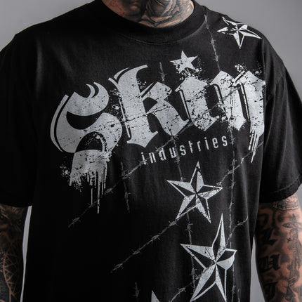 Men’s S/S Tee Premium | LOCKED DOWN – Black