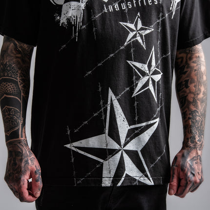 Men’s S/S Tee Premium | LOCKED DOWN – Black