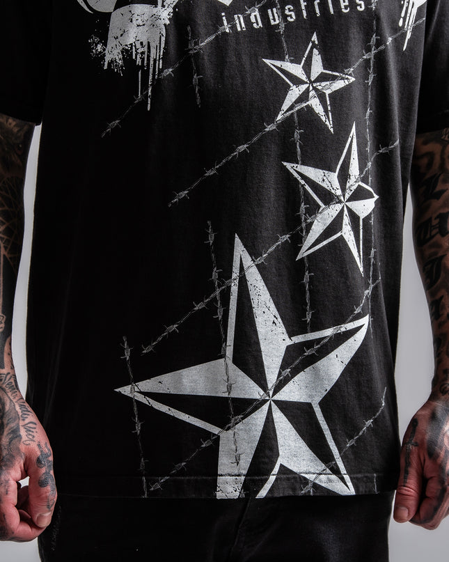 Men’s S/S Tee Premium | LOCKED DOWN – Black