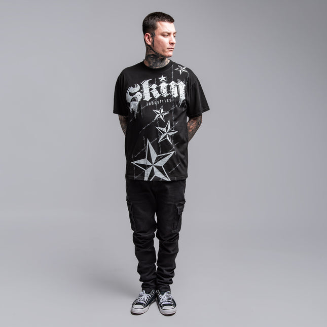 Men’s S/S Tee Premium | LOCKED DOWN – Black