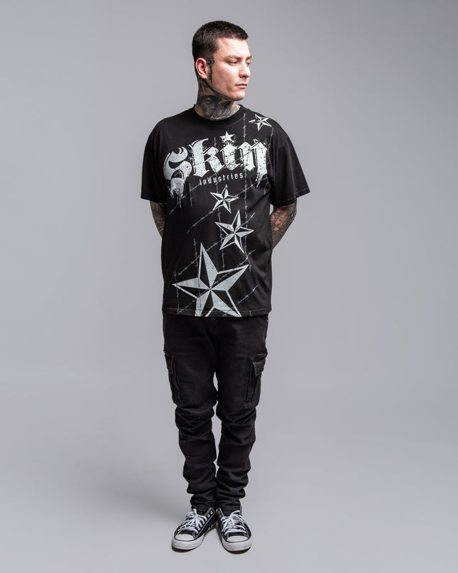 Men’s S/S Tee Premium | LOCKED DOWN – Black