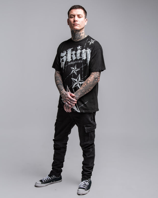 Men’s S/S Tee Premium | LOCKED DOWN – Black