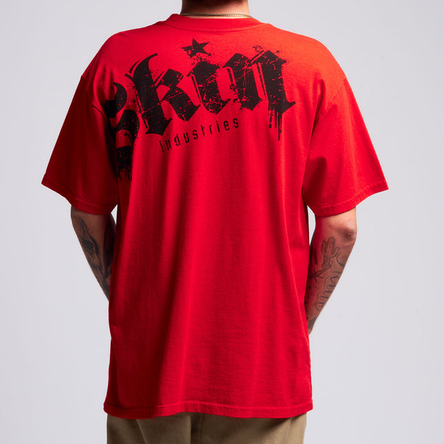 Men’s S/S Tee Premium | LOCKED DOWN – Red