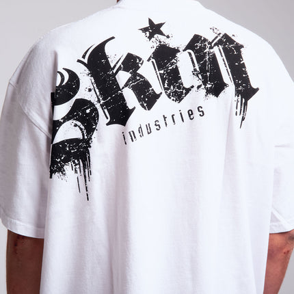 Men’s S/S Tee Premium | LOCKED DOWN – White