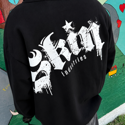 LOCK DOWN - Black | ELITE Zip Up Hoodie