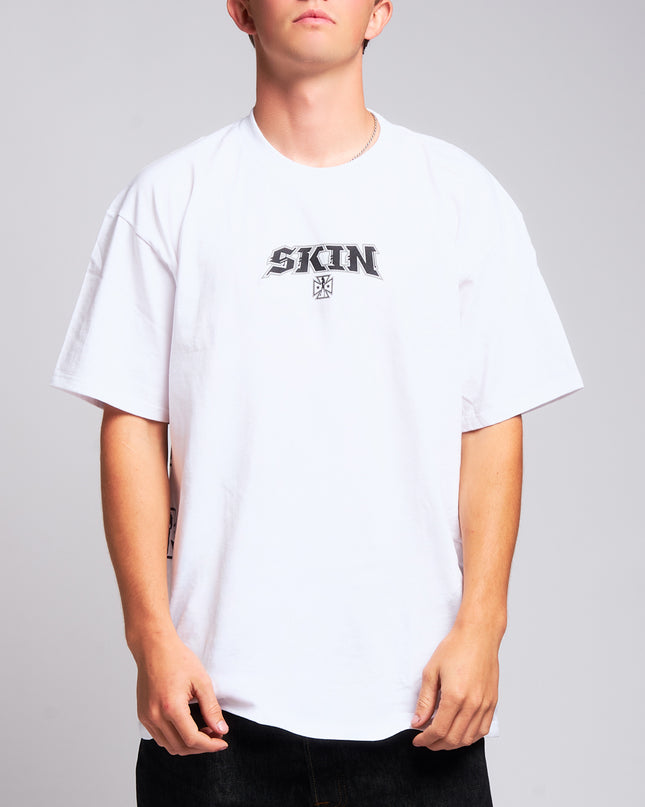 Men’s S/S Tee Standard | RUMBLER - White