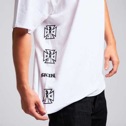 Men’s S/S Tee Standard | RUMBLER - White