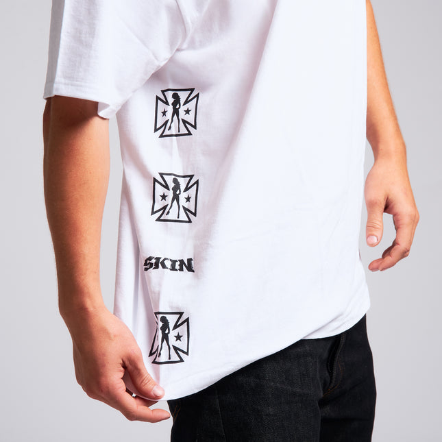 Men’s S/S Tee Standard | RUMBLER - White