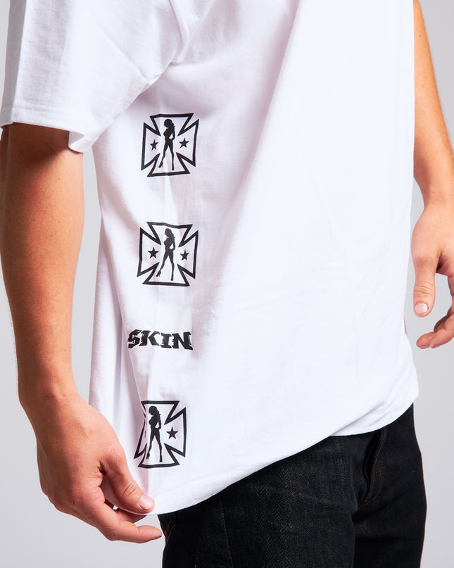 Men’s S/S Tee Standard | RUMBLER - White