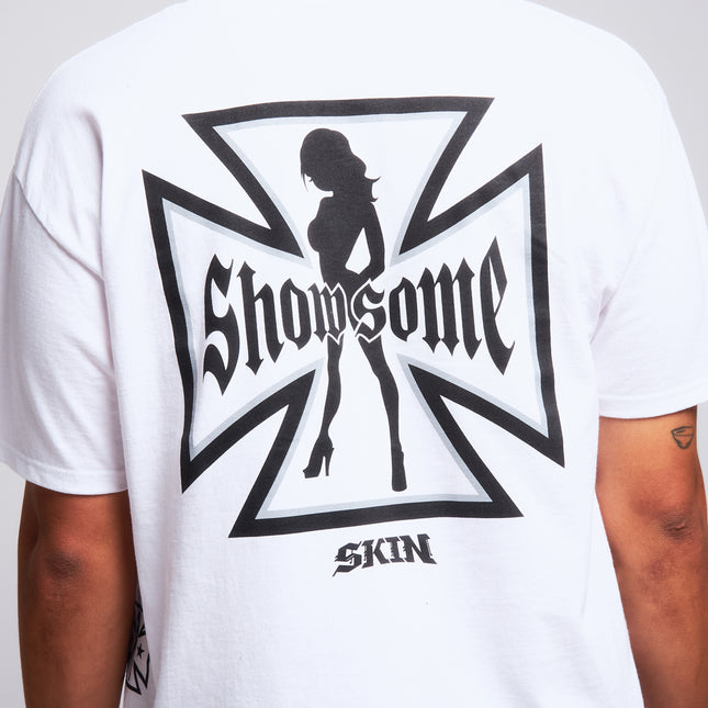 Men’s S/S Tee Standard | RUMBLER - White