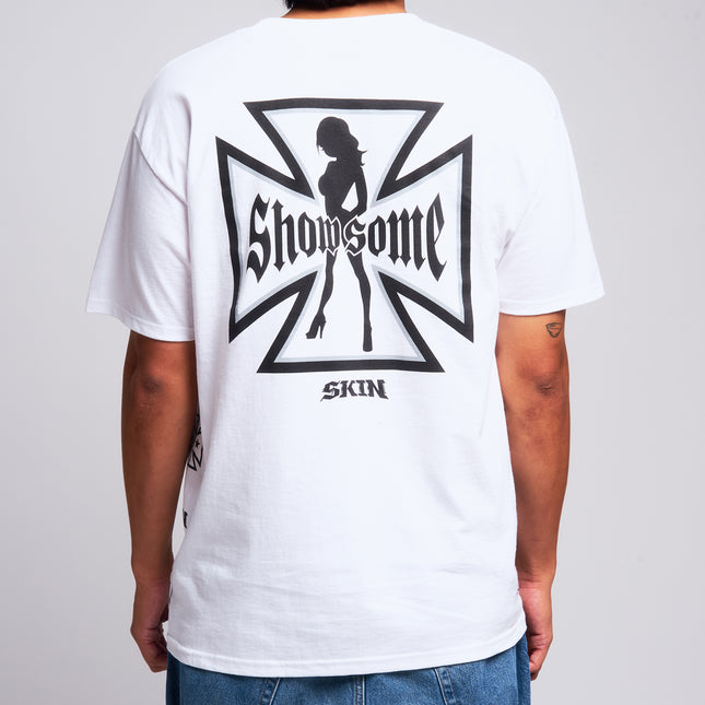 Men’s S/S Tee Standard | RUMBLER - White