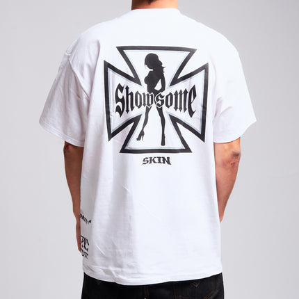 Men’s S/S Tee Standard | RUMBLER - White