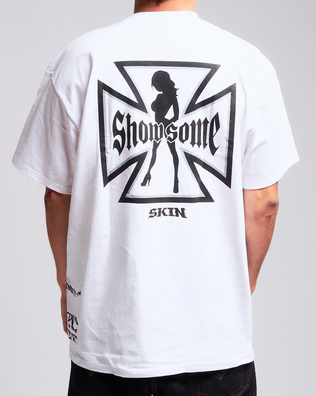 Men’s S/S Tee Standard | RUMBLER - White
