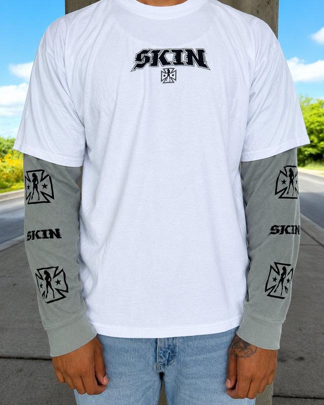 Men's 2Fer Tee | RUMBLER - White
