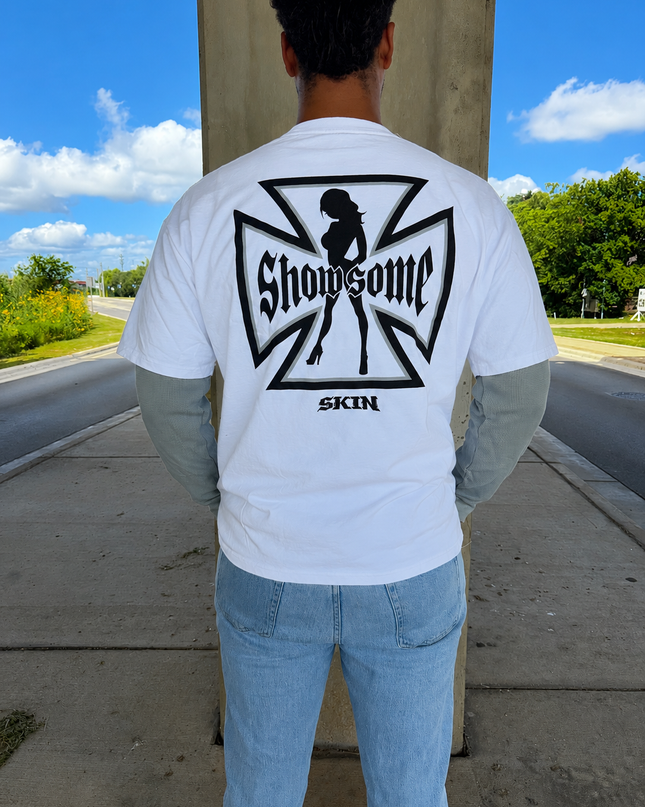 Men's 2Fer Tee | RUMBLER - White