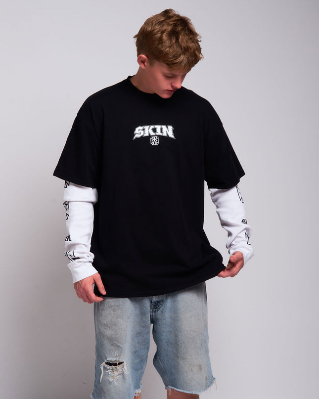 Men's 2Fer Tee | RUMBLER - Black
