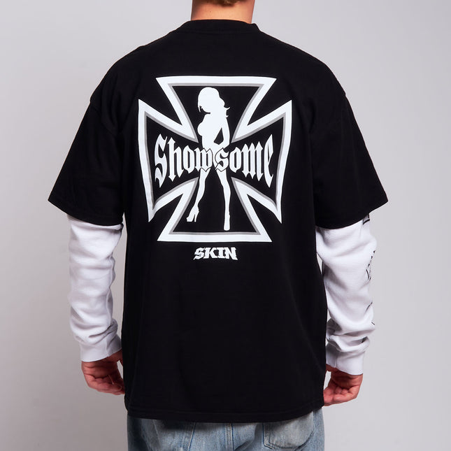 Men's 2Fer Tee | RUMBLER - Black
