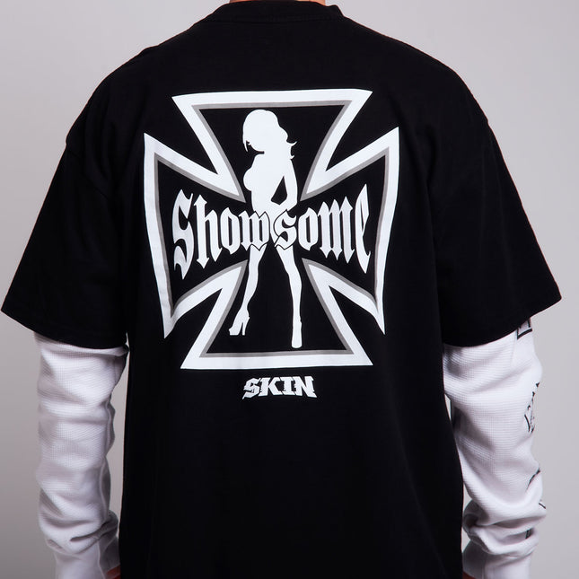 Men's 2Fer Tee | RUMBLER - Black
