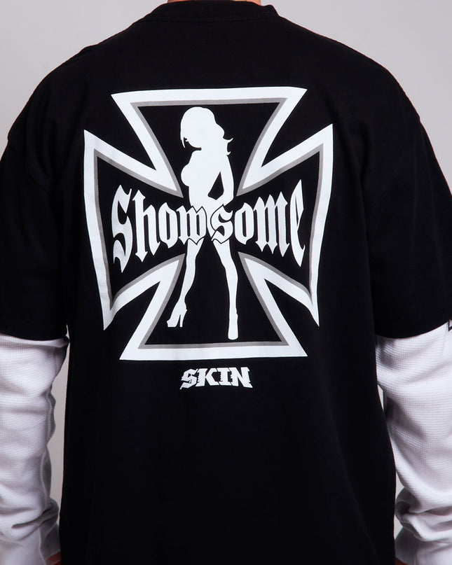 Men's 2Fer Tee | RUMBLER - Black