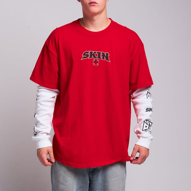 Men's 2Fer Tee | RUMBLER - Red