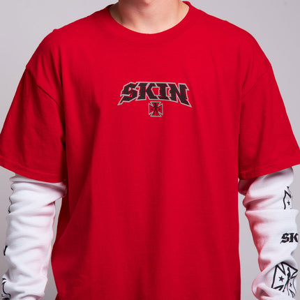 Men's 2Fer Tee | RUMBLER - Red
