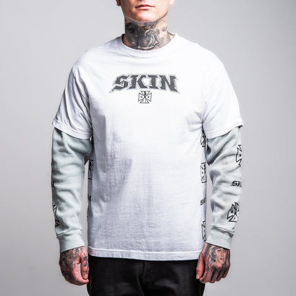 Men's 2Fer Tee | RUMBLER - White