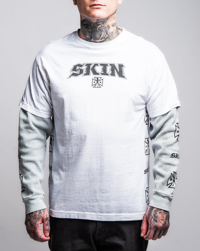 Men's 2Fer Tee | RUMBLER - White