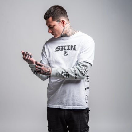 Men's 2Fer Tee | RUMBLER - White