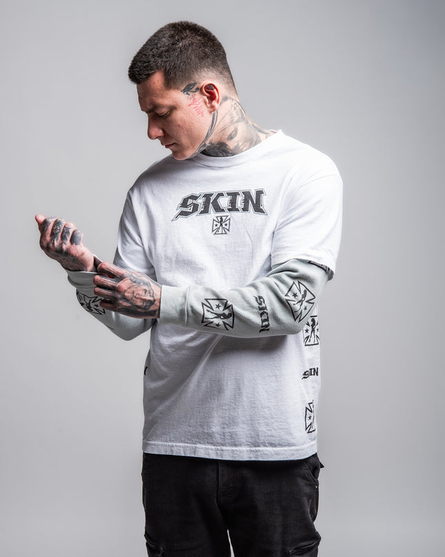 Men's 2Fer Tee | RUMBLER - White