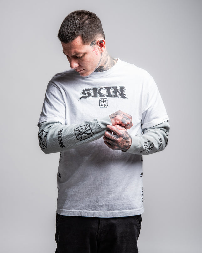 Men's 2Fer Tee | RUMBLER - White