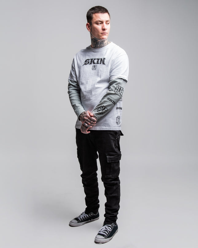 Men's 2Fer Tee | RUMBLER - White