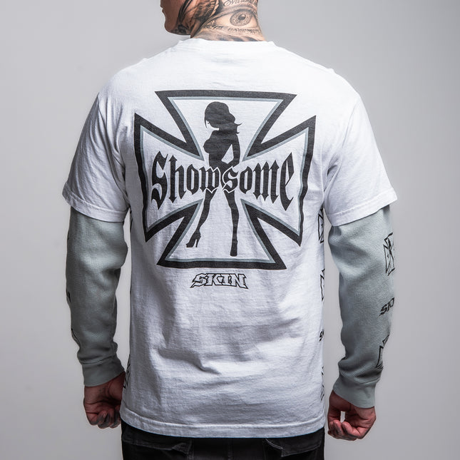 Men's 2Fer Tee | RUMBLER - White
