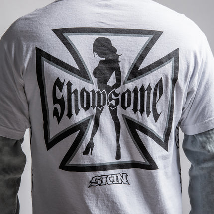 Men's 2Fer Tee | RUMBLER - White