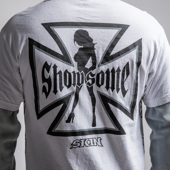 Men's 2Fer Tee | RUMBLER - White
